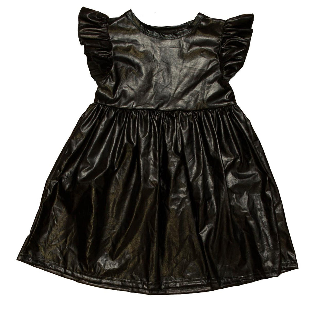 Black Metallic Dress – Max + Molly