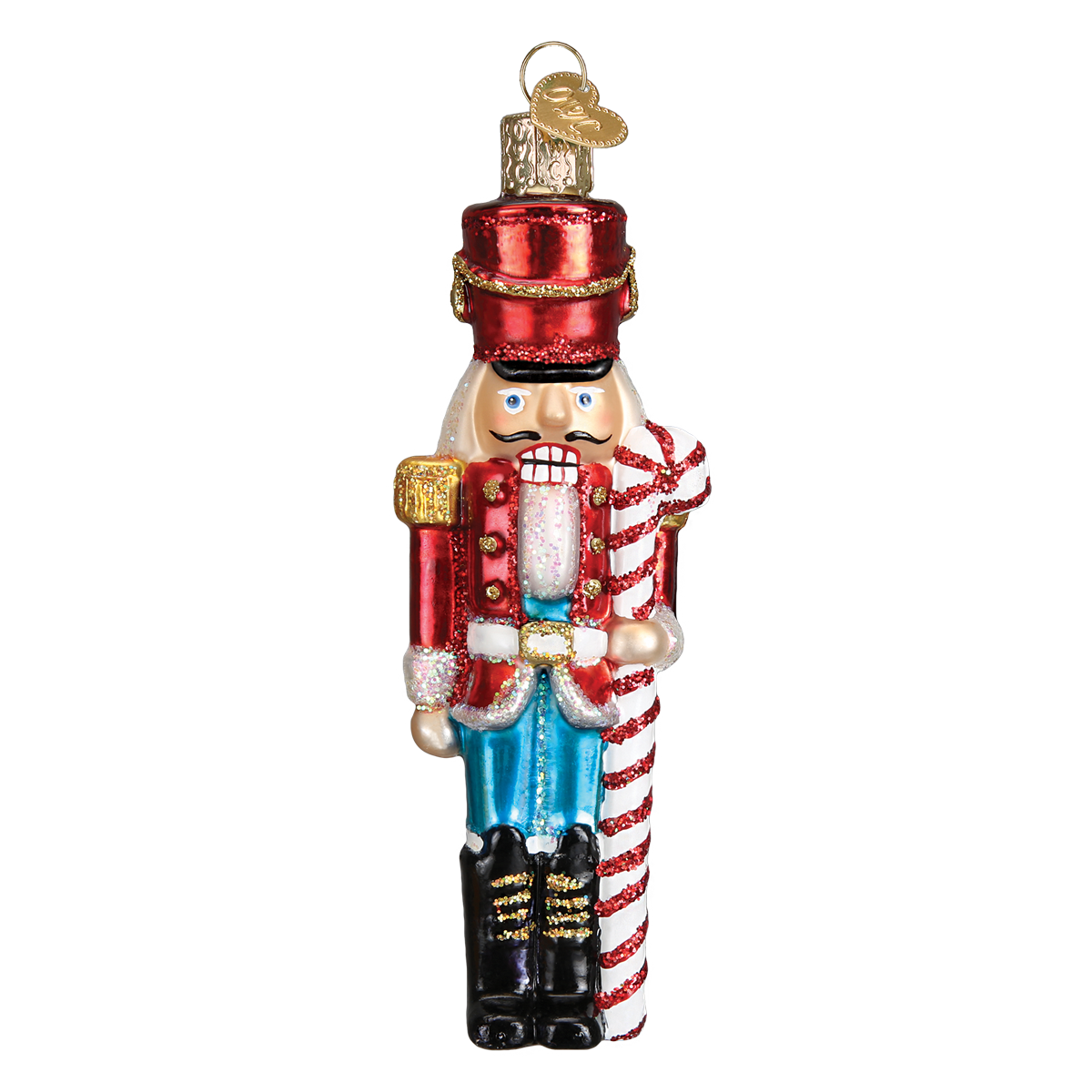 Peppermint Nutcracker Ornament
