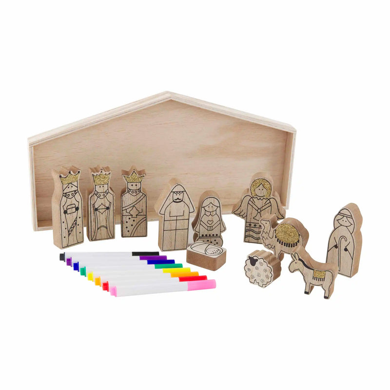 DIY Nativity Set