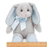 Lil Hopsy Gray Bunny with Blue Ears