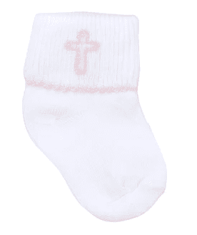 Blessed Embroidered Sock