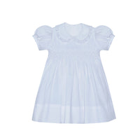 White Finley Dress-All White Smocked