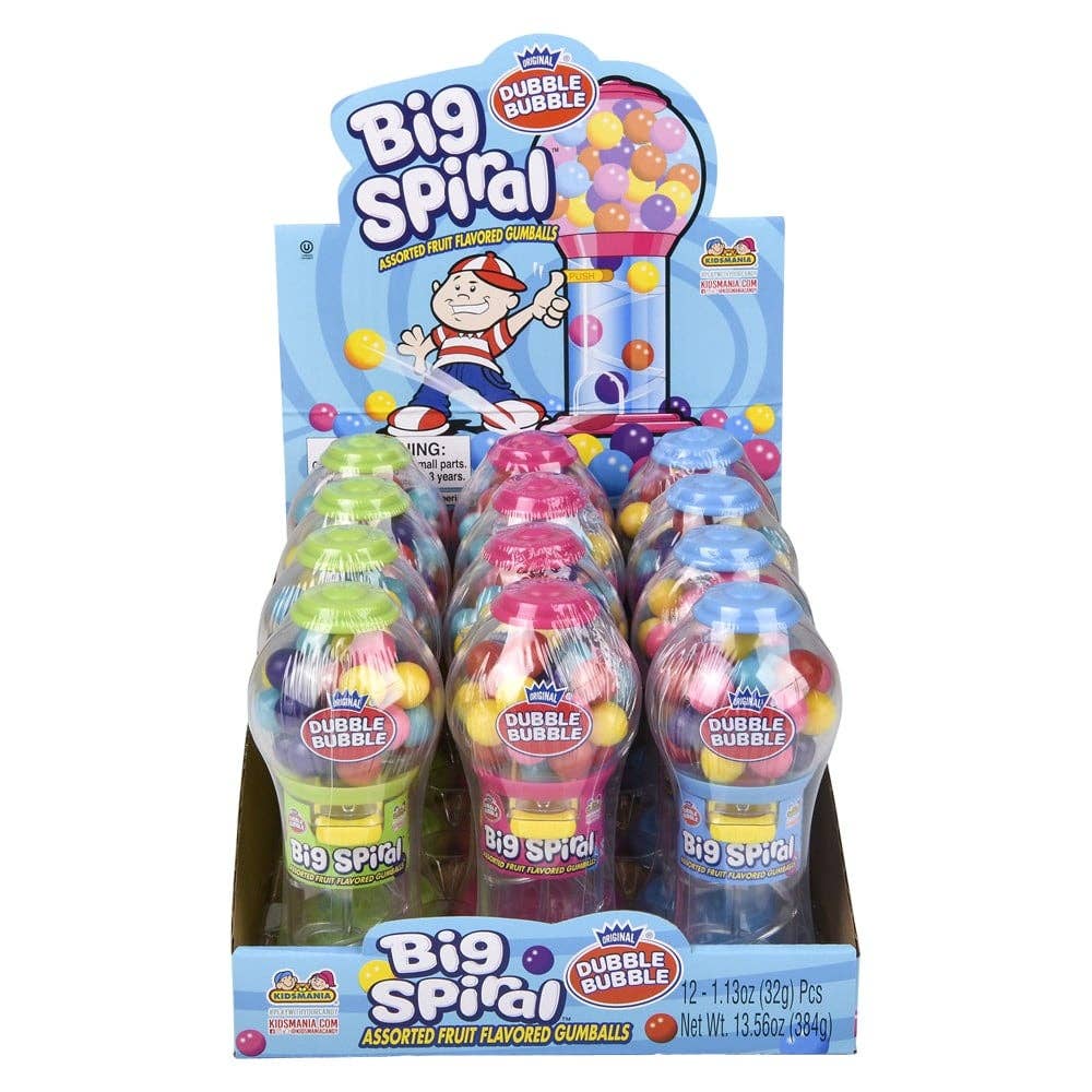 Spiral Gumball Dispensers