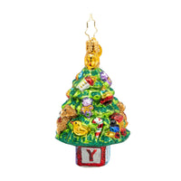 Holiday Glass Ornament – Bundle of Joy Spruce Gem