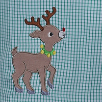 Green Ava Rose Dress - Rudolph