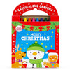 Merry Christmas Coloring Book with Crayons Set