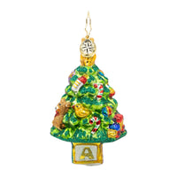 Holiday Glass Ornament – Bundle of Joy Spruce Gem