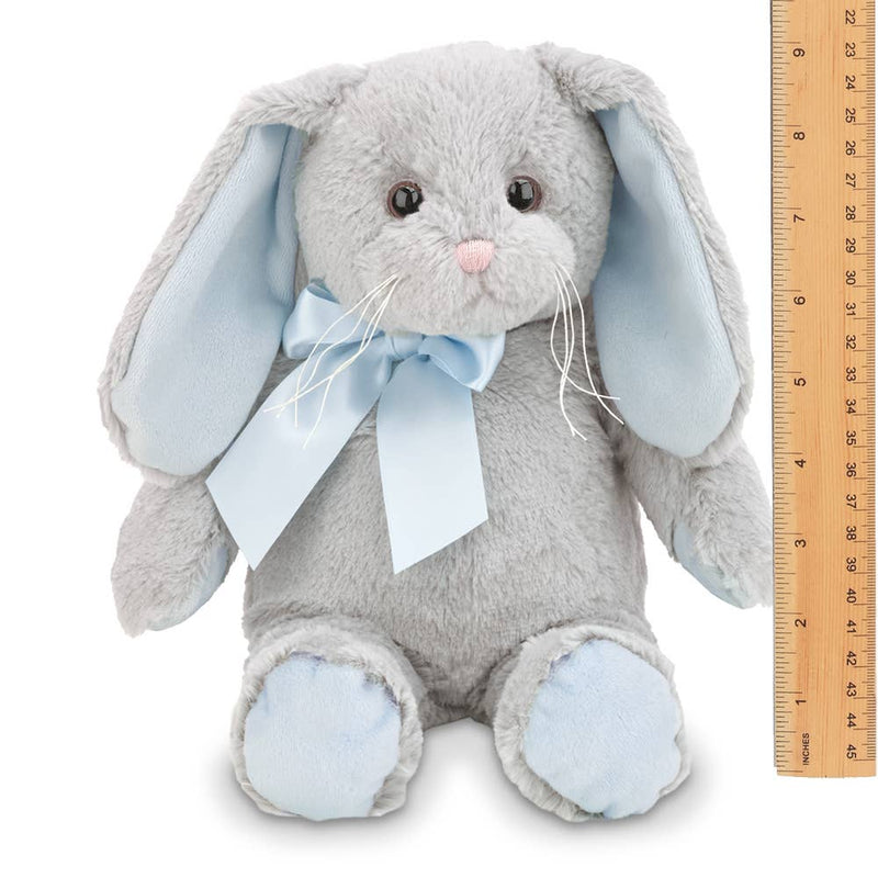 Lil Hopsy Gray Bunny with Blue Ears