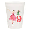 12 Days of Christmas Frosted Cups
