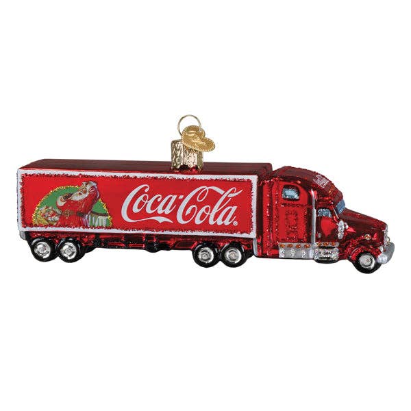 Coca-Cola Christmas Truck Ornament