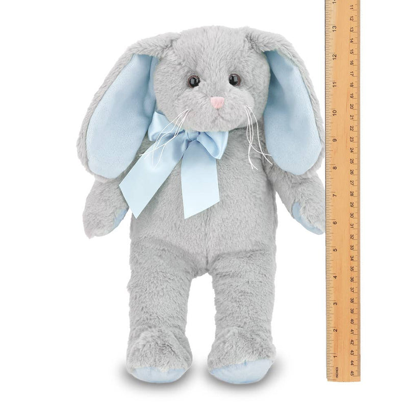 Lil Hopsy Gray Bunny with Blue Ears