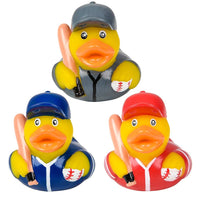 Baseball Rubber Duck