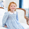 Holiday Bows Smocked Dress