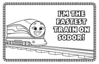 Thomas & Friends: Giant Coloring Book by Mattel