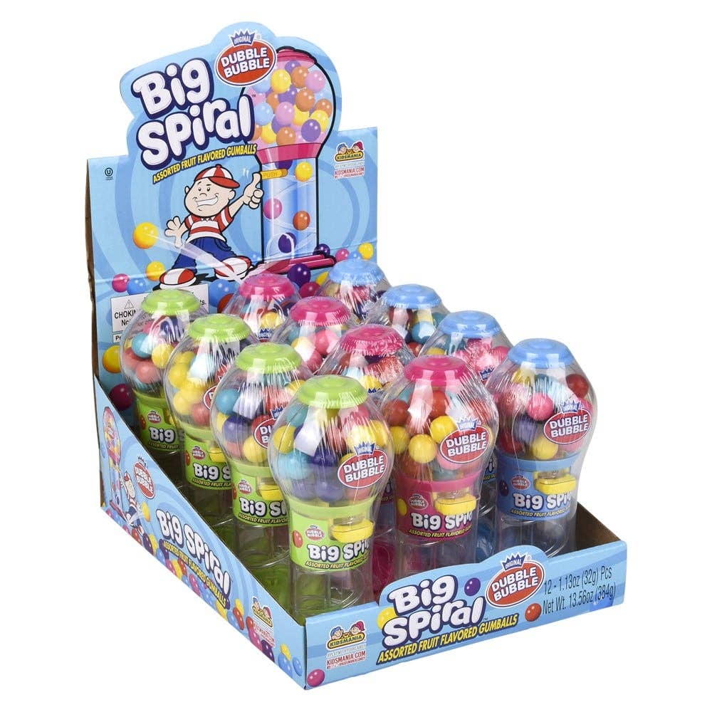 Spiral Gumball Dispensers