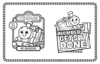 Thomas & Friends: Giant Coloring Book by Mattel