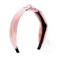 Satin Knot Wrapped Headband