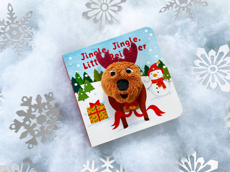 Jingle, Jingle, Little Reindeer Finger Puppet Board Book