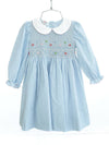 Holiday Bows Smocked Dress