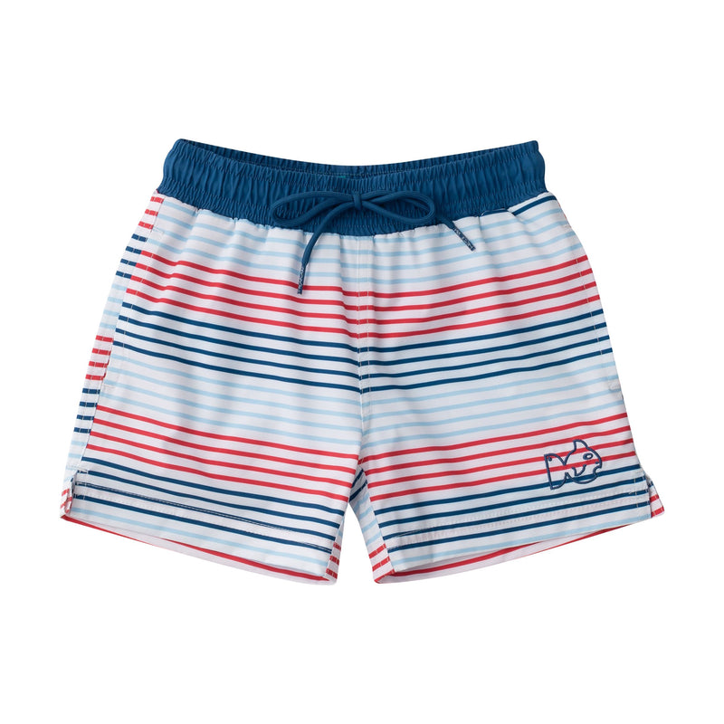 Americana Stripe Boogie Board Swim Trunk