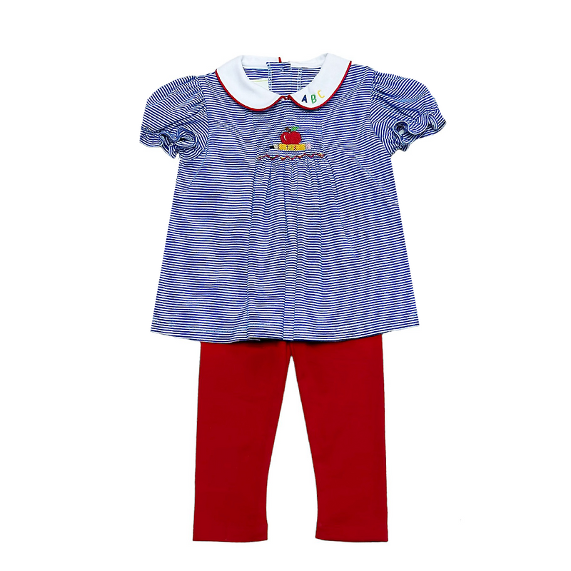 ABC Smocked Leggings Set