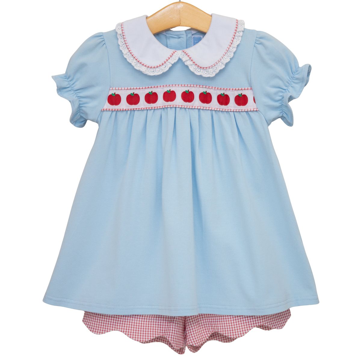 Apple Ribbon Short Set