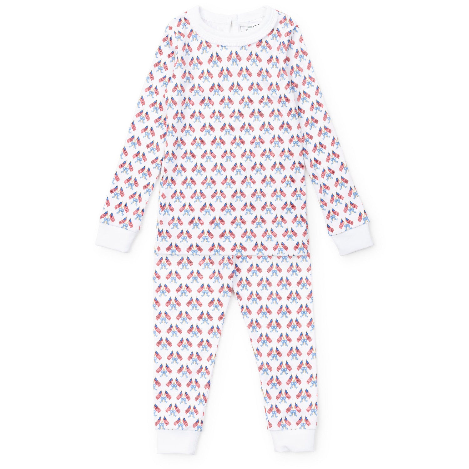 Ava Pajama Pant Set Stars, Stripes and Bows