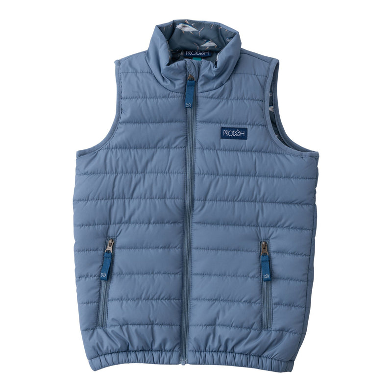 PRE-ORDER Puffer Vest- Bluefin