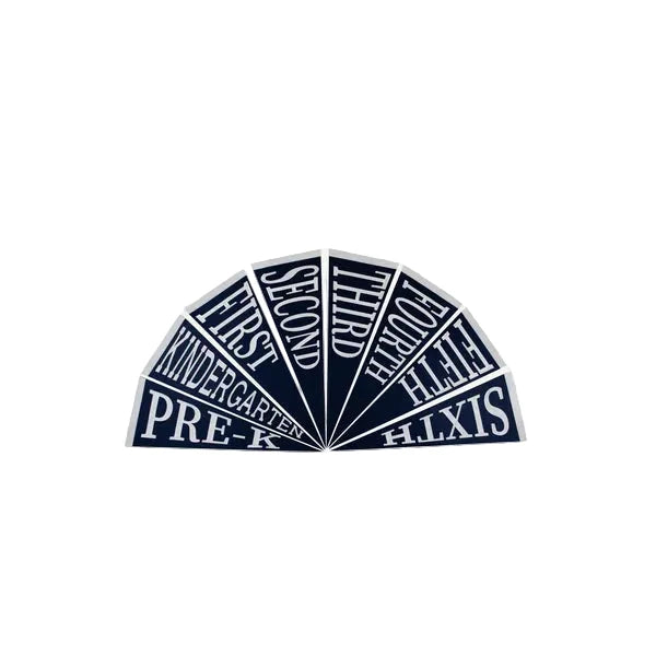 Back to School Pennant Nantucket Navy