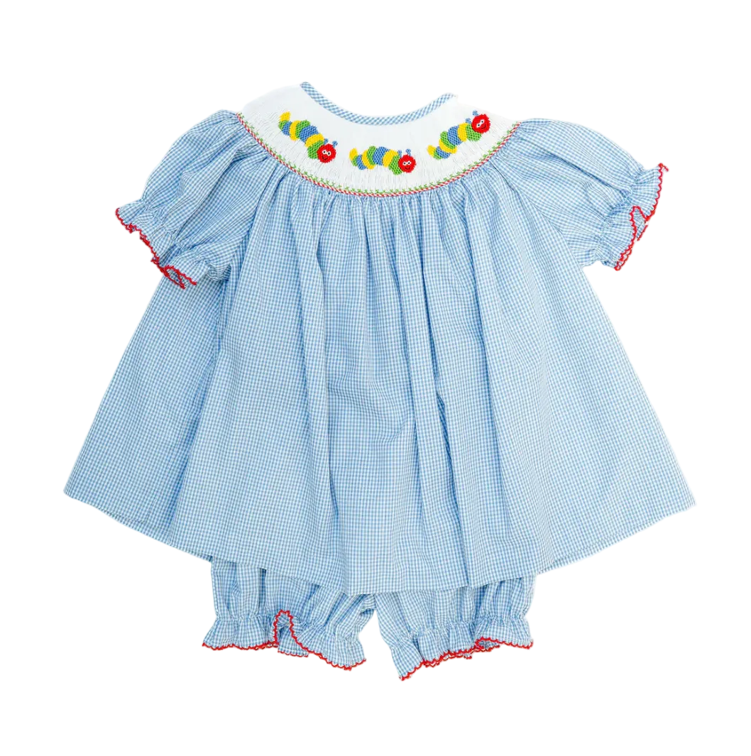 Back to School Caterpillar Bloomer Set