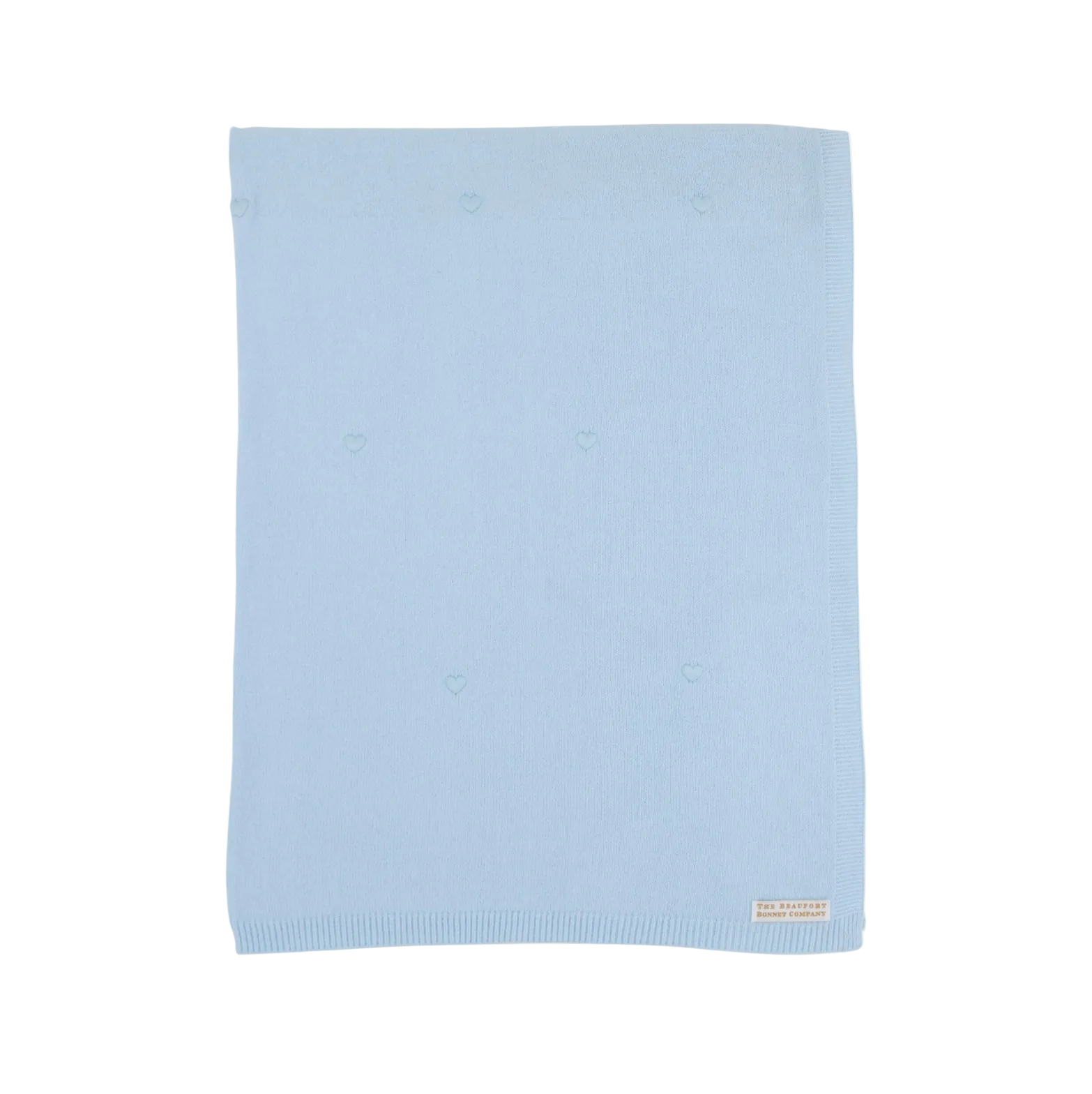 Bailey Baby Blanket Brushed Yarn Buckhead Blue