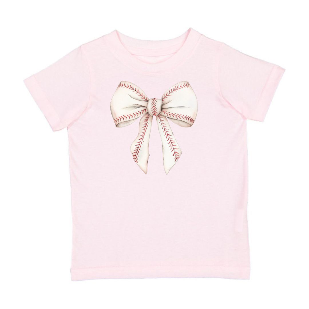 Baseball Bow T-shirt
