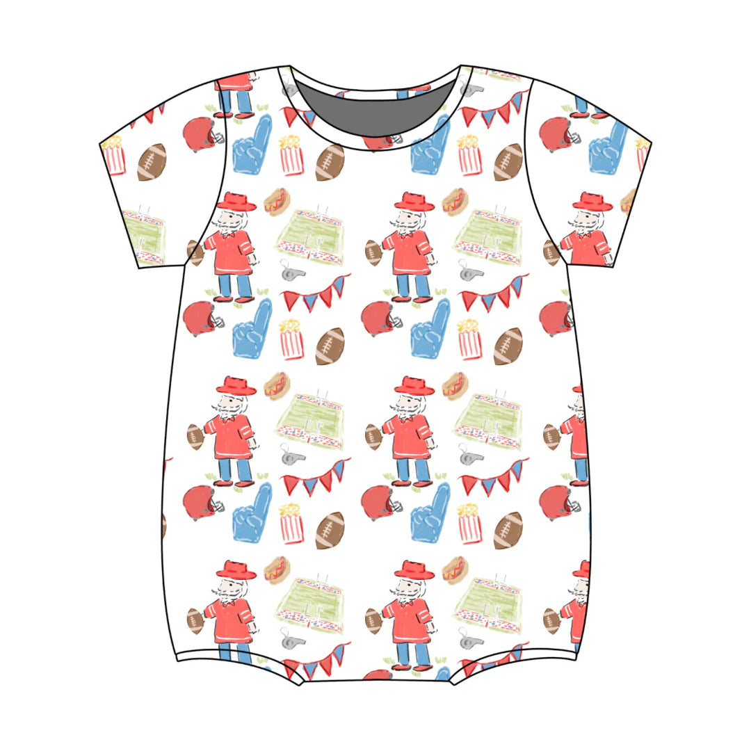 PRE-ORDER Bates Bubble- Game Day Red and Blue