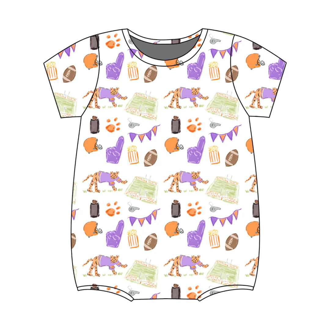 PRE-ORDER Bates Bubble- Game Day Tiger Paws
