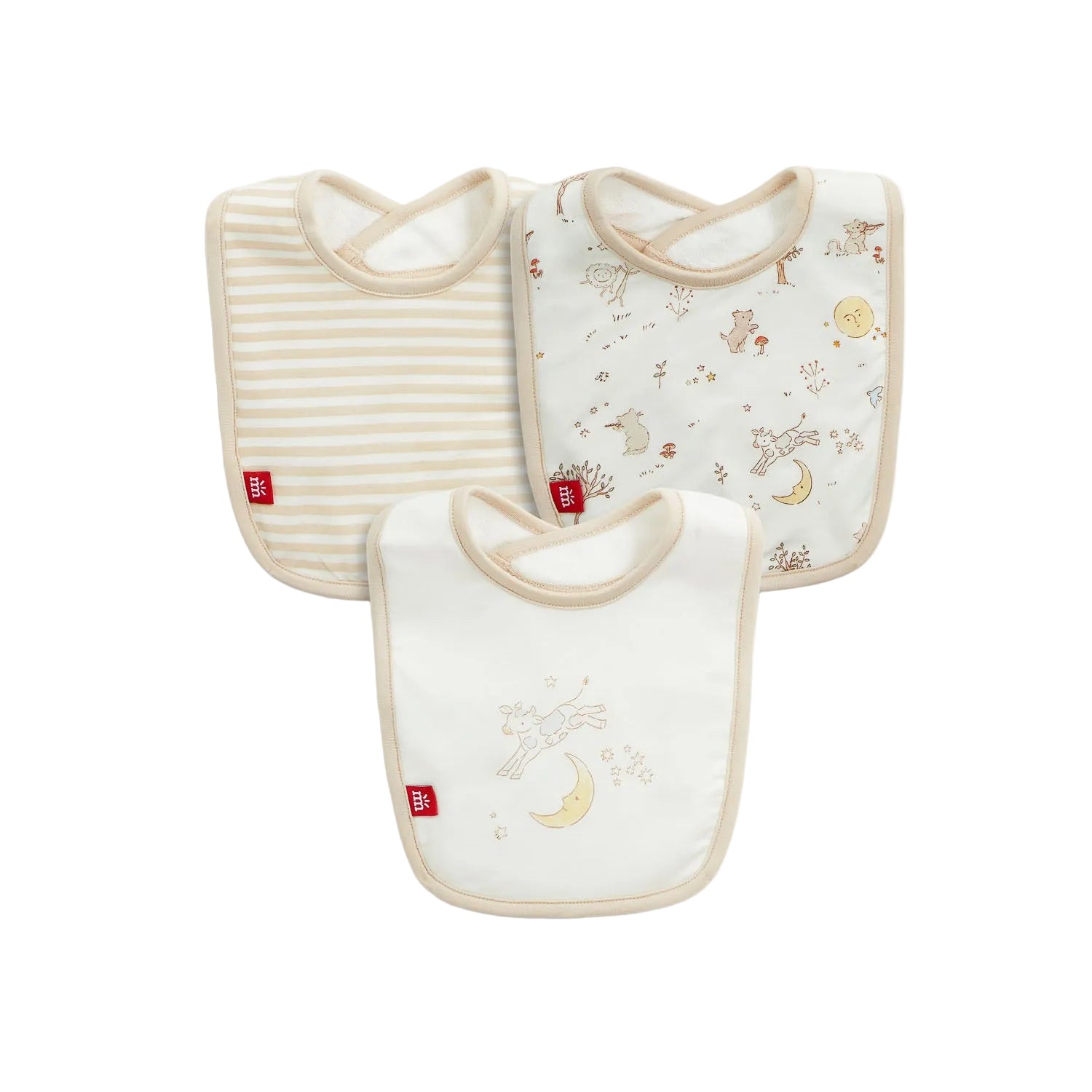 Bedtime Rhymes Modal Bib-3 Pack