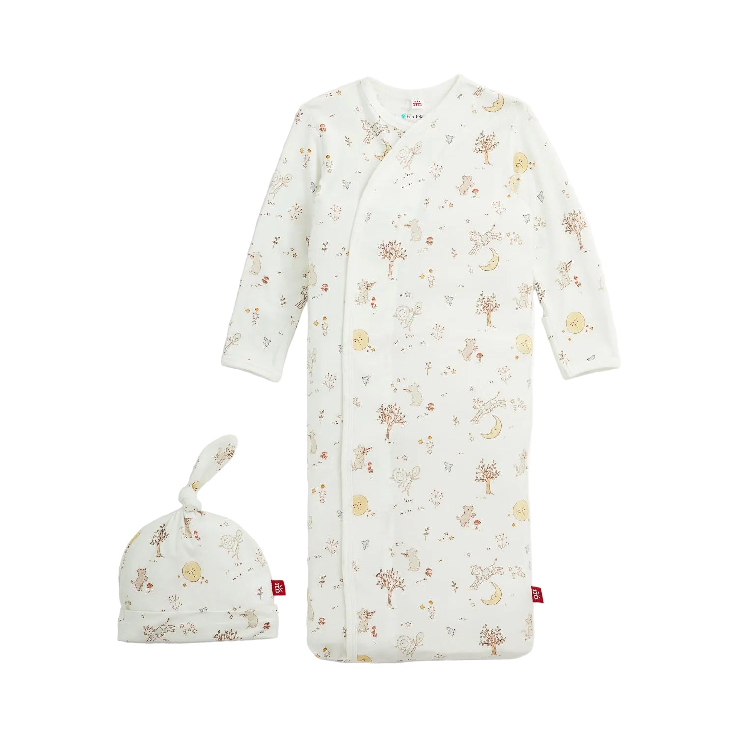 Bedtime Rhymes Modal Gown + Hat Set