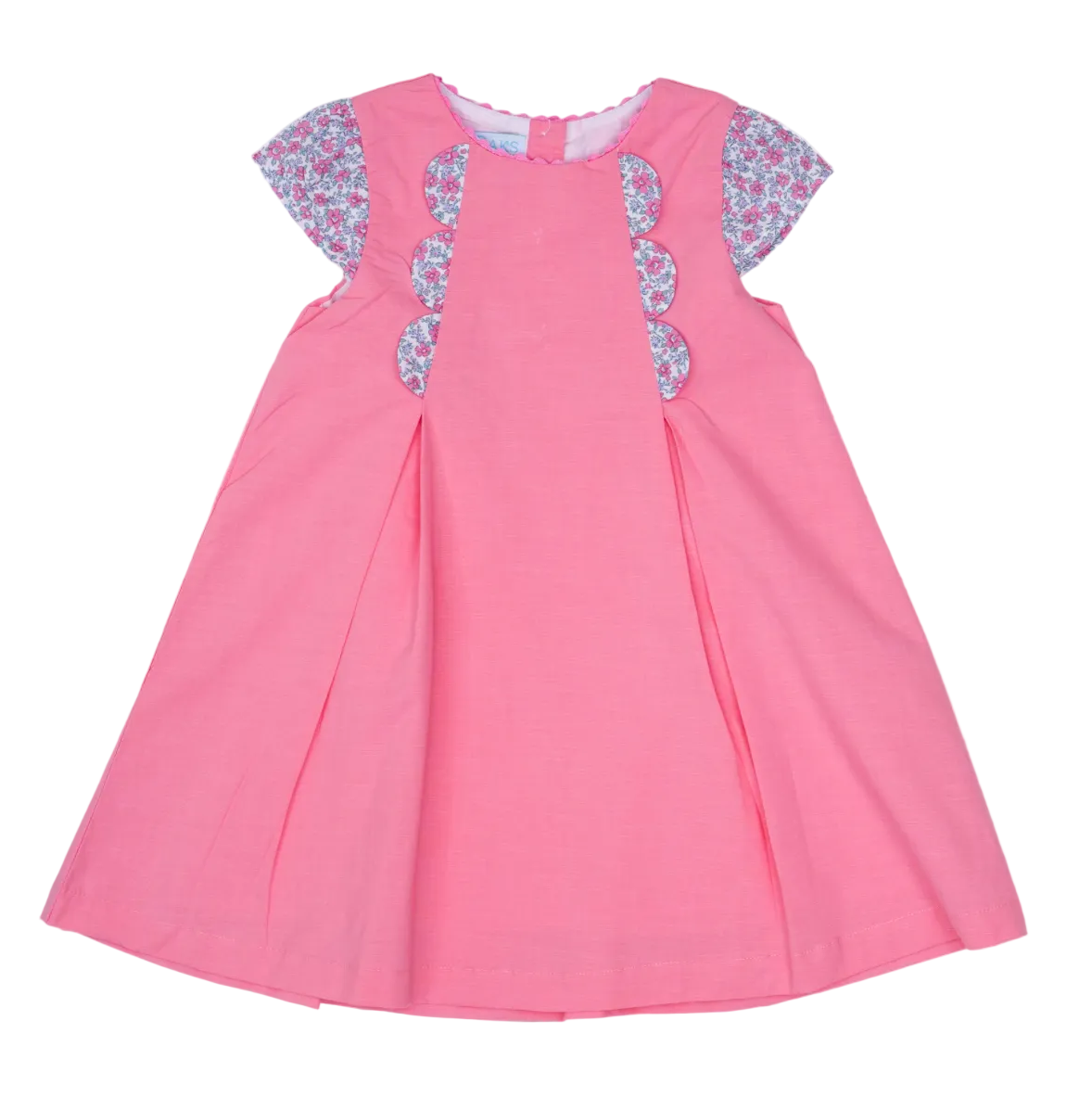 Belle Bonnet Pink & Blue Dress