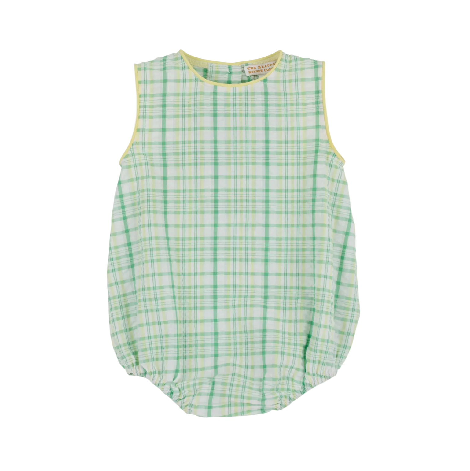 Benjamin Bubble Seersucker Gibson Island Green and Lake Worth Yellow Sewanee Seersucker Lake Worth Yellow