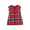 Betts Bow Dress Wilson Pier Plaid Richmond Red