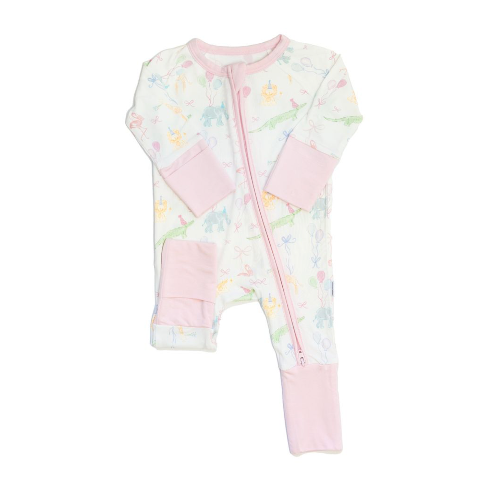 Birthday Zoo Animals - Sleep Romper
