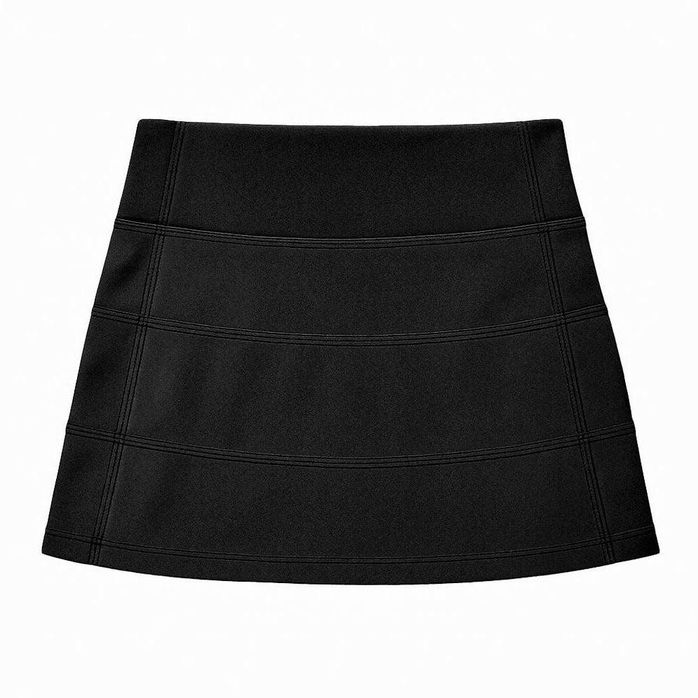 Black Tennis Skort