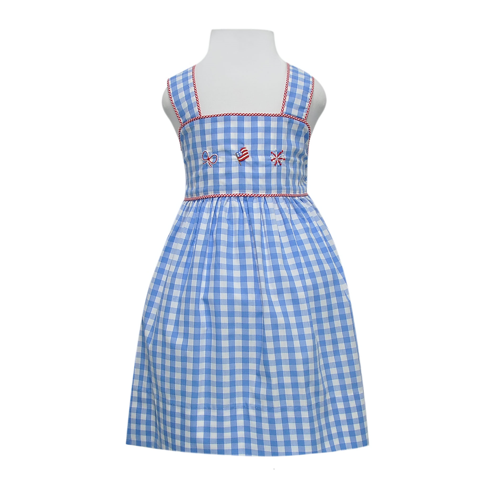 Blue Bella Red, White, and Blue Sundress