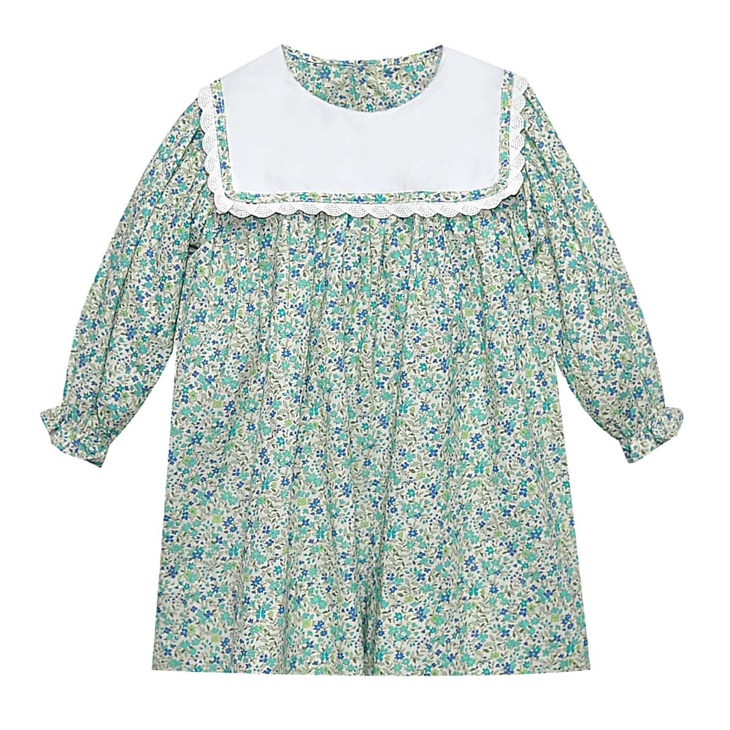 Blue Floral Reese Dress
