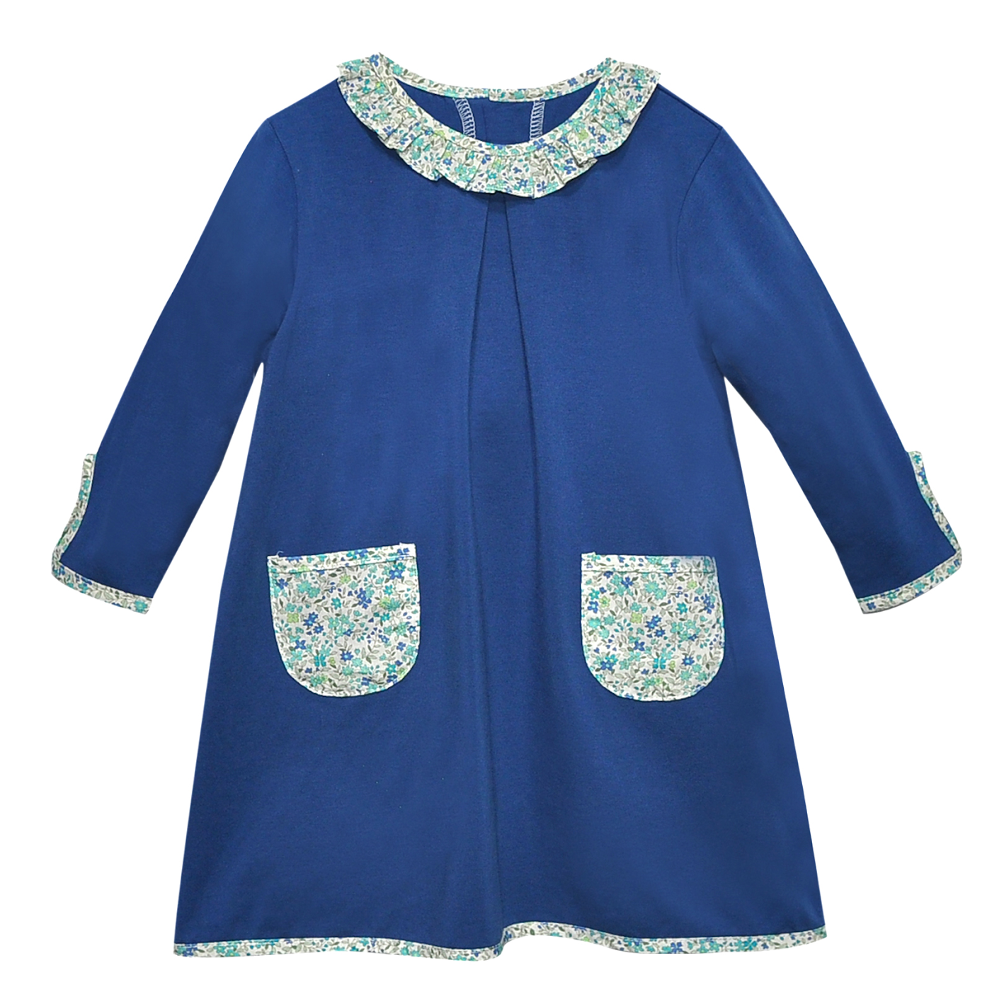 Blue Flower Gemma Dress