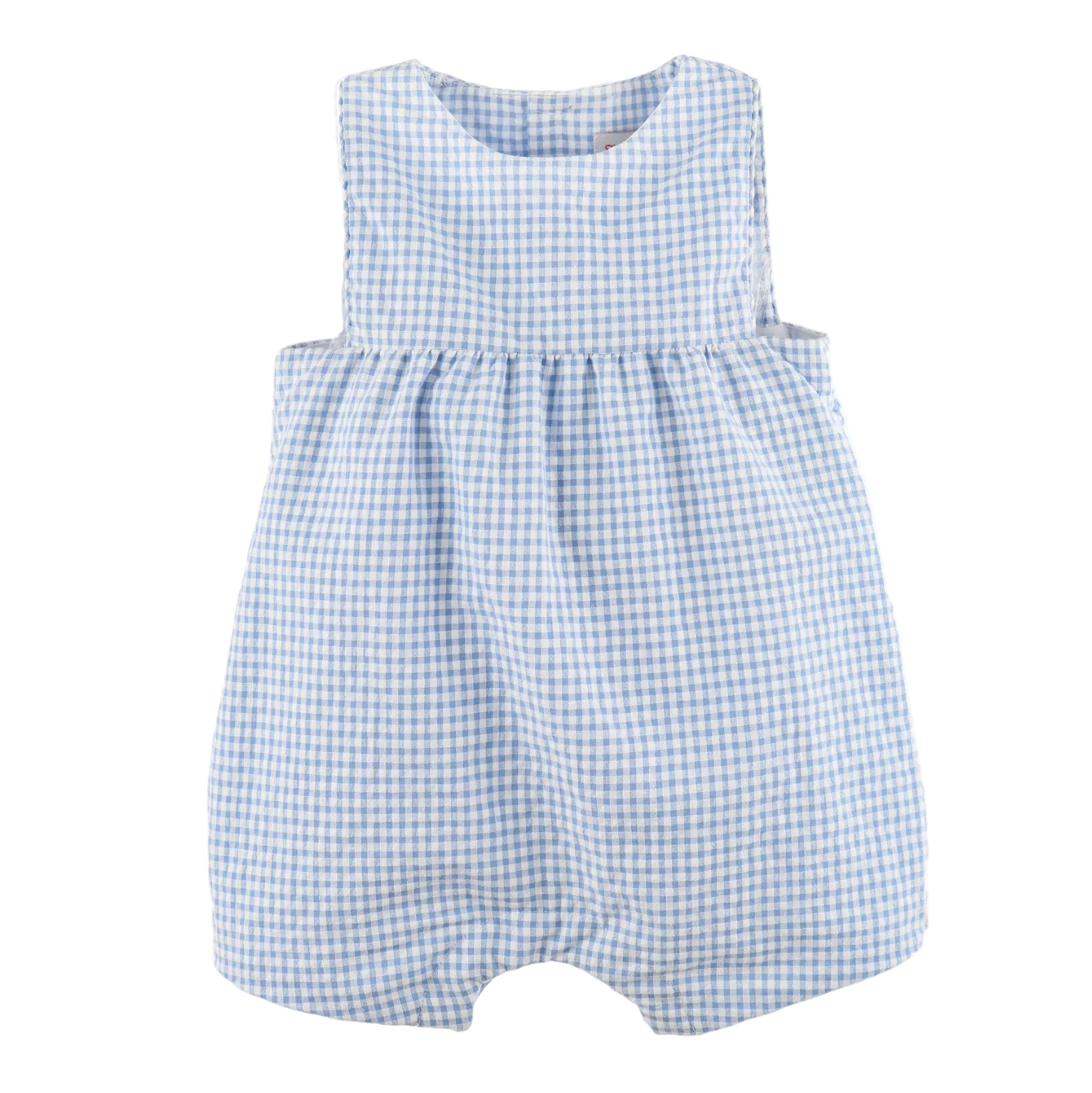Blue Gingham Duo Overall