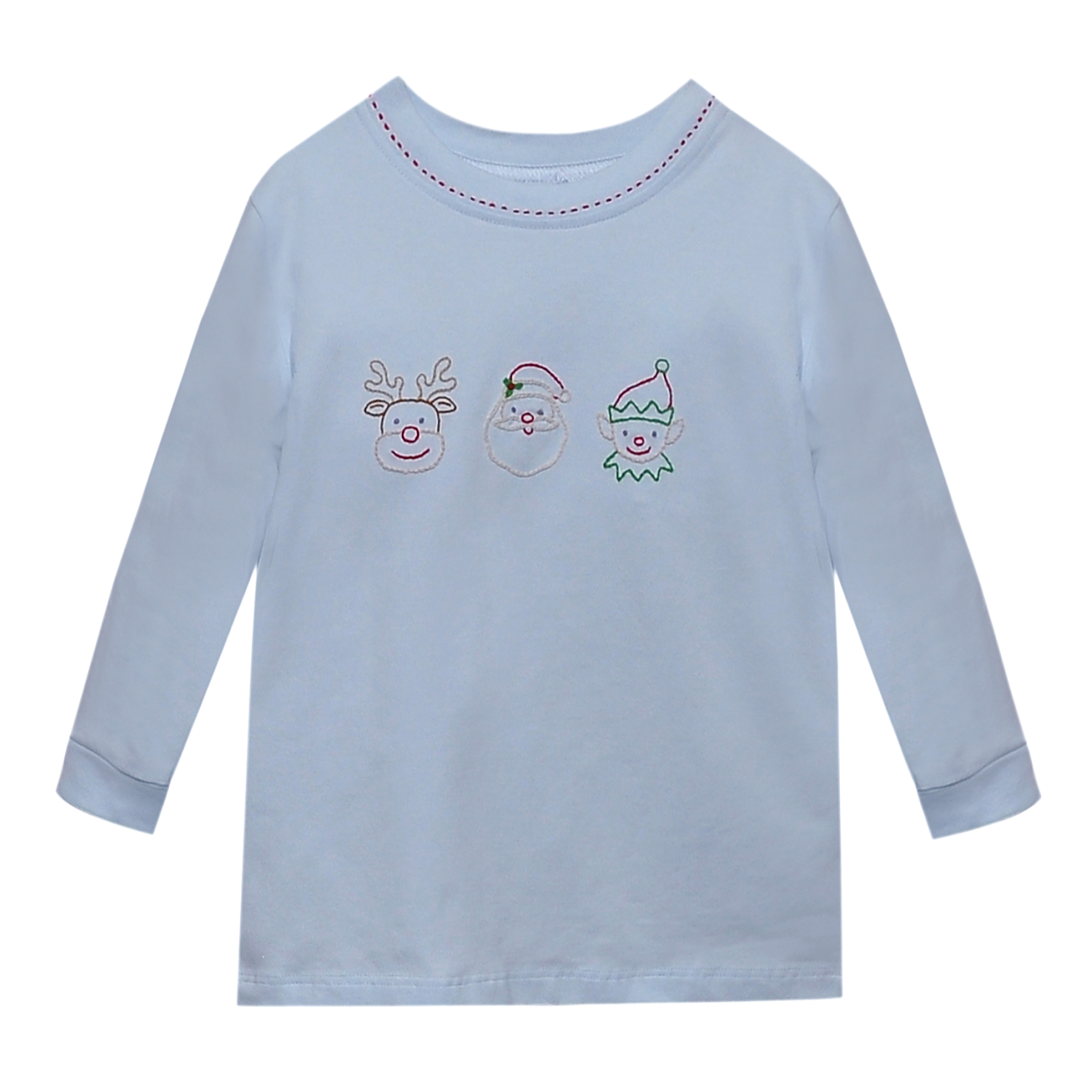 Blue Houston Christmas Shirt