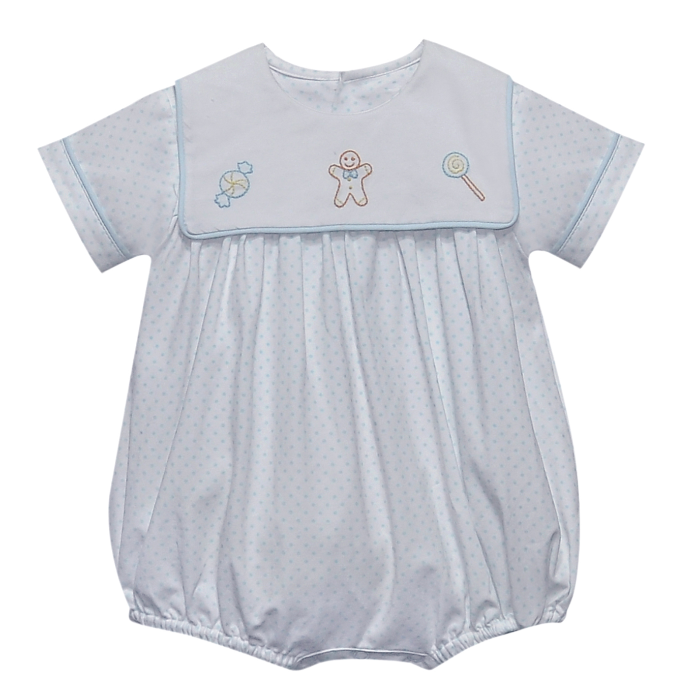 Blue Rowan Boy Bubble Gingerbread