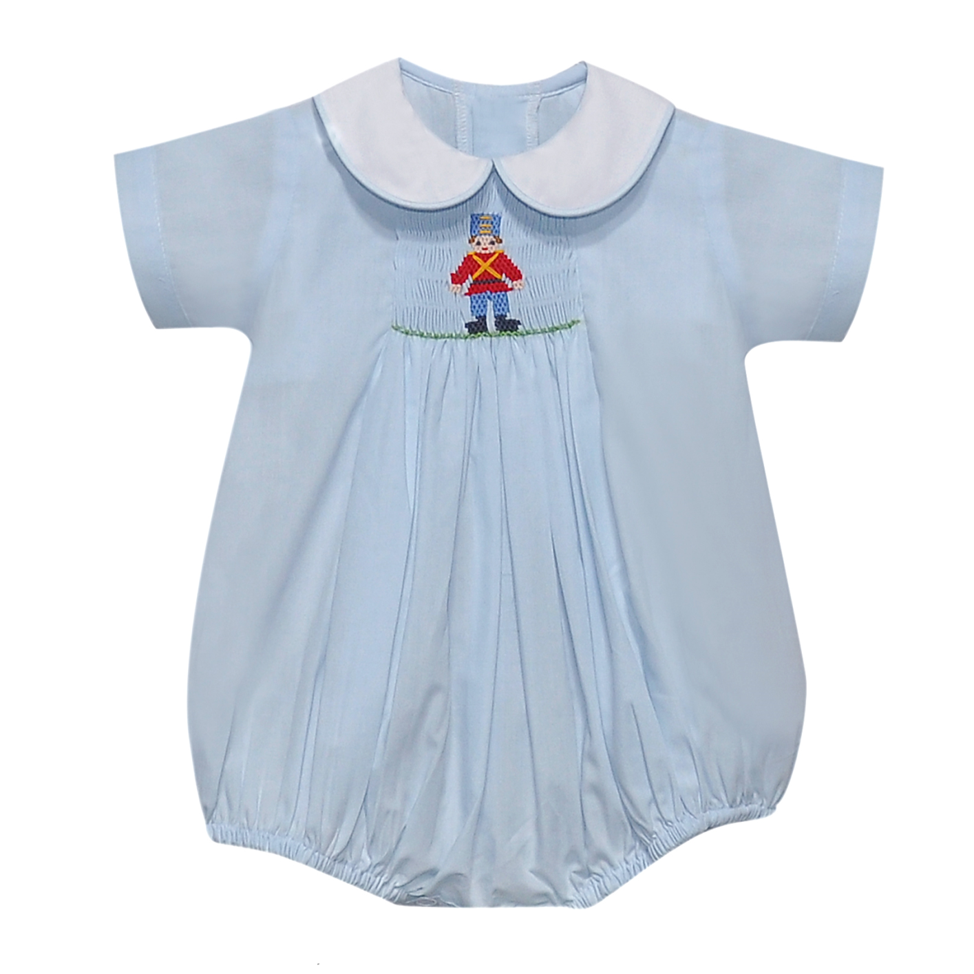 Blue Shay Apron Boy Bubble Solider