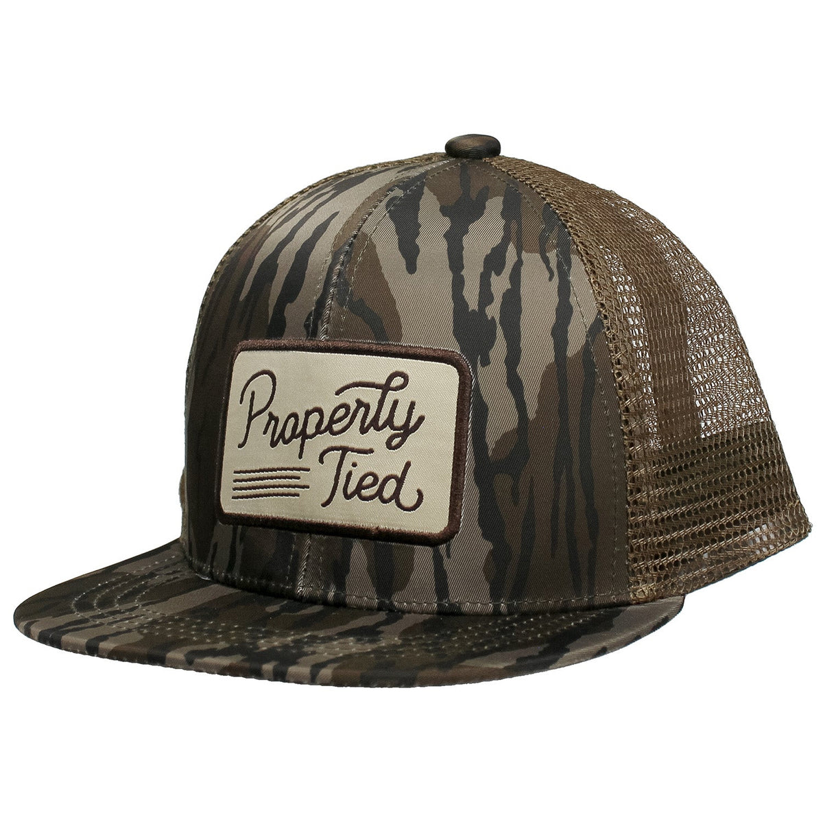 Sportsman Trucker Hat Mossy Oak Bottomland