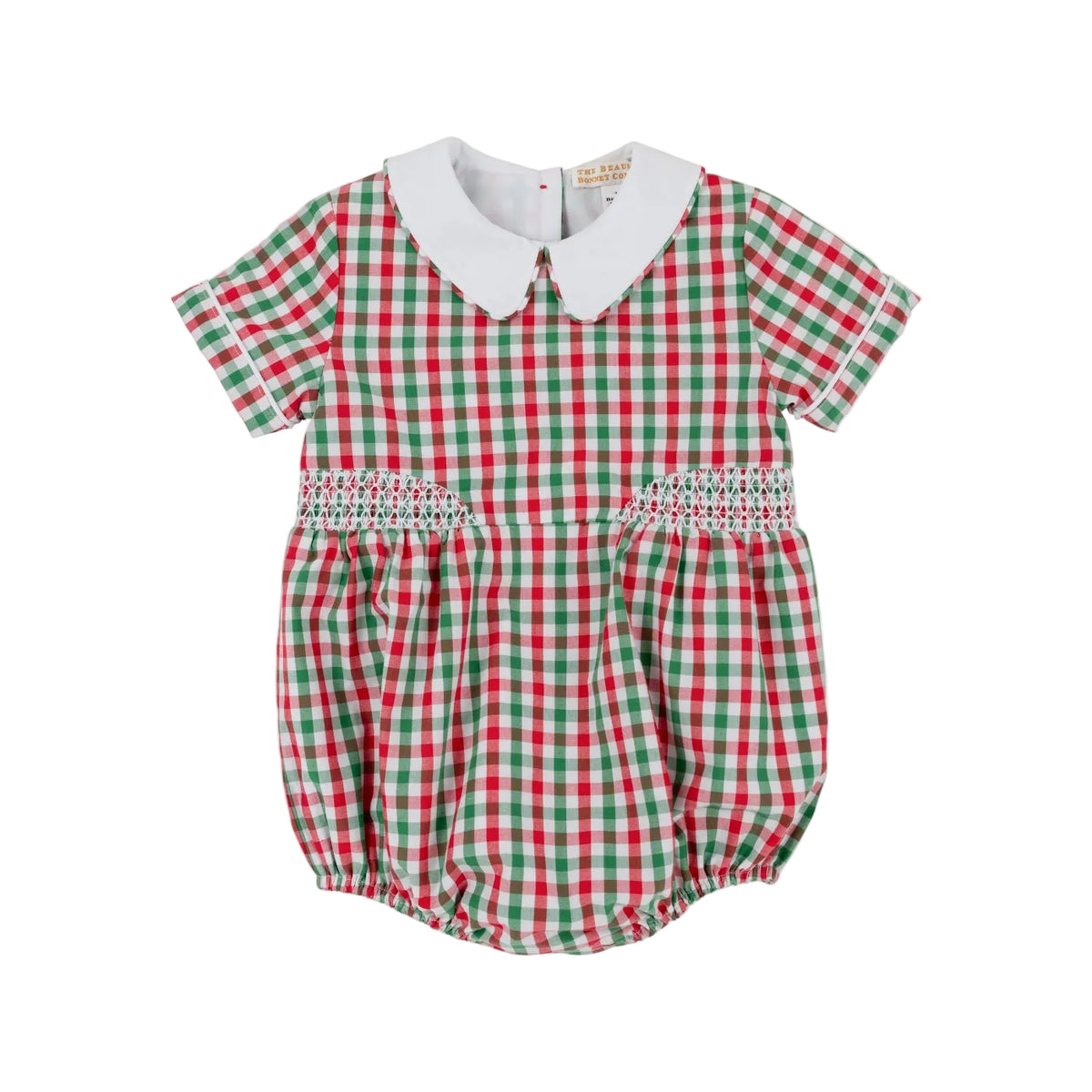 Brentley Bubble Richmond Red and Kiawah Kelly Green Gingham/Worth Ave White